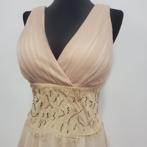 Vintage K Petite Womens Y2K Fairy Princess Dress Size 8 Petite Ballet Event - Picture 2 of 11